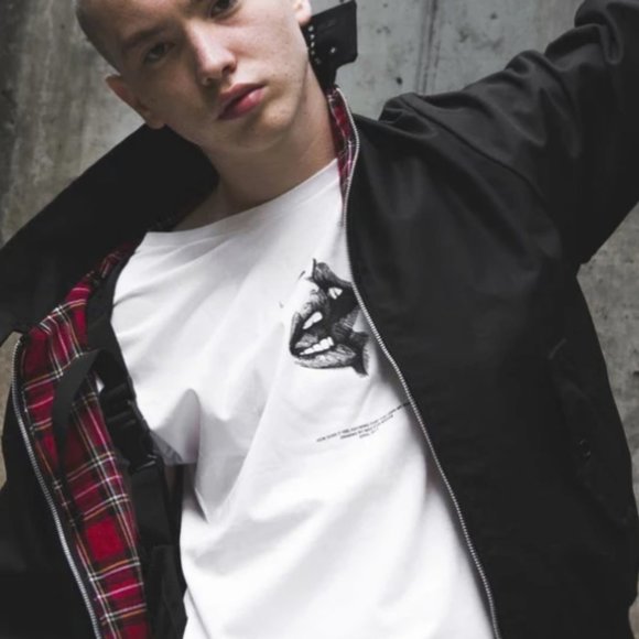 MXDVS If Death Had A Pet Jacket with Plaid Lining - Picture 6 of 10